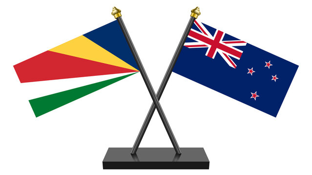 Flag of New Zealand and Seychelles