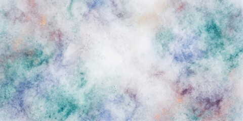 A vibrant abstract watercolor wash of pastel hues creates a soft, ethereal texture, evoking a sense of calm and creativity. © suriyaakter