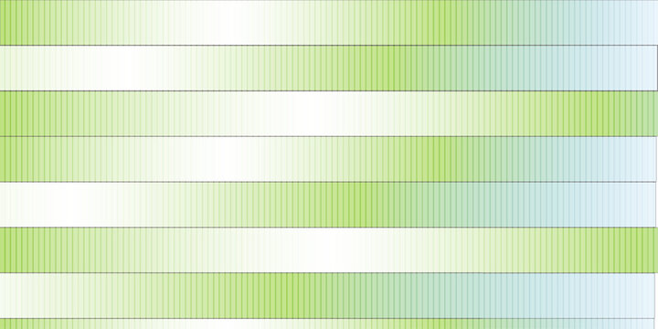 green and whit striped halftone gradient texture. Fading line gradation dynamic background design