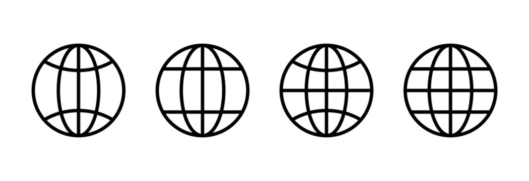 Web icon symbol for apps and websites. go to web sign and symbol. web click icon. Global search icon