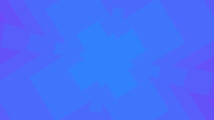 Obraz premium Abstract Blue Geometric Shapes Pattern