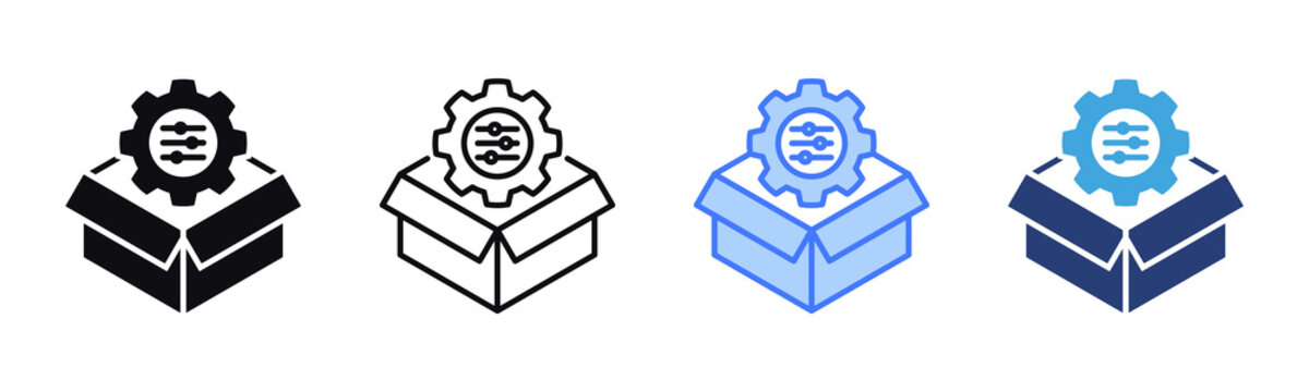 Customization icon sheet multiple style collection