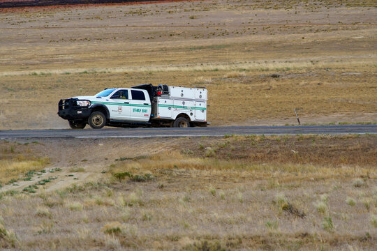 The US Forest Service and the Bureau of Land Management (BLM) turn to their type 6 engines when wildland firefighting requires rugged, off road travel.