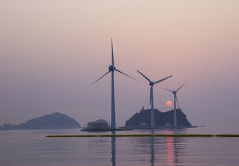 터빈,누에섬,대부도,안산시,경기도 © JinChang