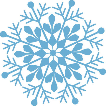 snowflake SVG clipart