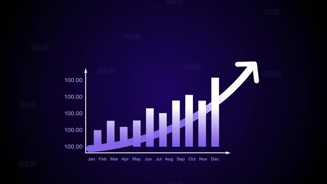 Investing for financial growth concept. Rising income and wages, economic progress, profitable investment portfolio with business revenue growth 