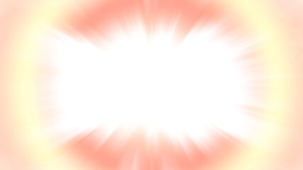 Pink radial speed lines zoom burst effect on transparent background for design overlay © imak