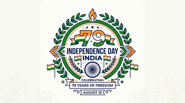 India?s 79th Independence Day Celebration Emblem
