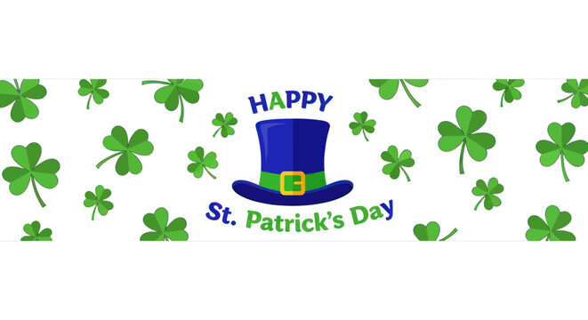 St Patricks Day Top Hat Decoration.