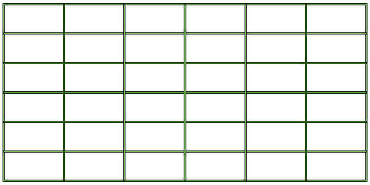 Minimal Grid Matrix Table Interface Vector Icon.