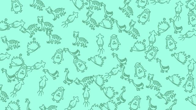 Pattern Generator Graphic Abstract Seamless Motion Overlay 4K Video Footage