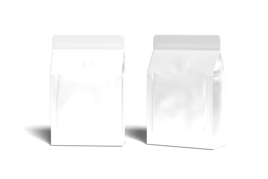 Pouch Blank Mockup for Coffee bag Presentation PNG