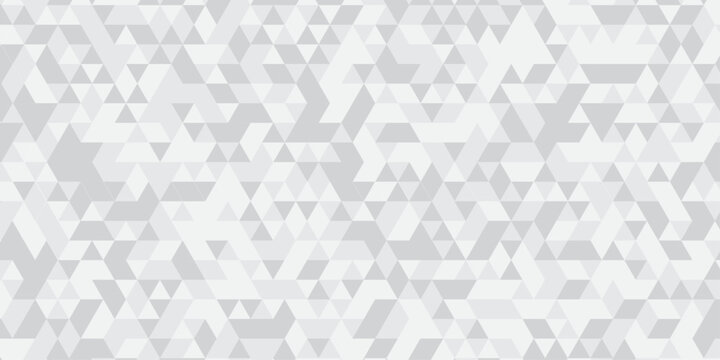 abstract geometric white and gray low polygon triangle vector paper wallpaper origami background. gradient grid creative digital business triangular low textile design.