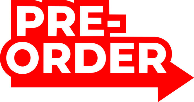 Pre Order Sign