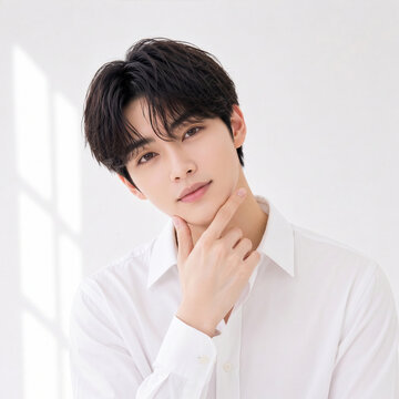 男性モデル・美容・スキンケア	