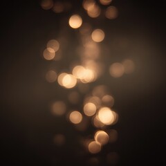 Fototapeta premium Vintage sepia bokeh background with glowing golden light and copy space for design banner web graphic element