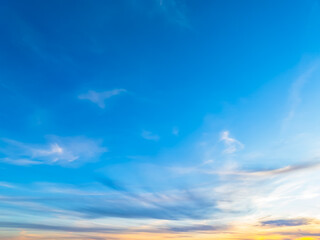 Naklejka premium Aerial sunset views over Blayney
