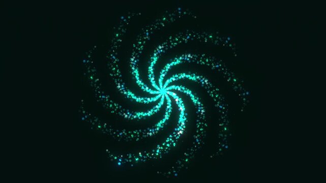 グリーンパーティクルスパイラル