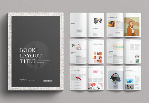 Book Layout Template