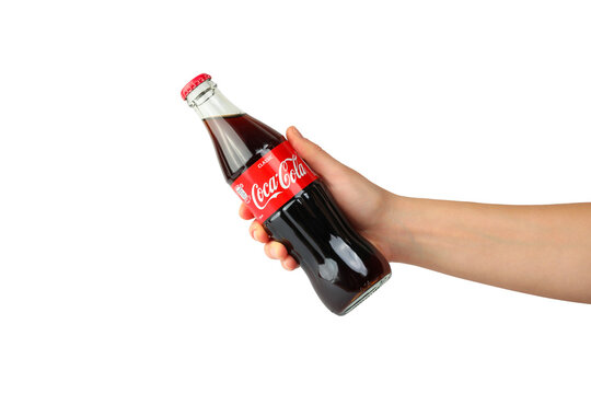 Tbilisi, Georgia, May 28, 2025: Coca Cola drink, PNG