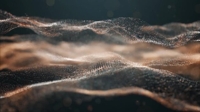 Ethereal cosmic specks gently floating through layered zero gravity haze subtle drifting lights