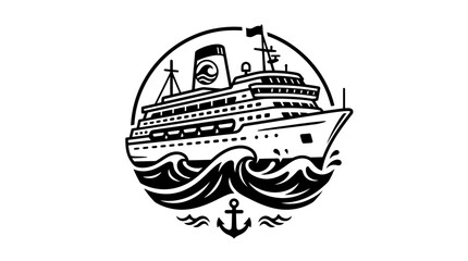 Large Cruise Ship Ocean Vessel. © Ramadan