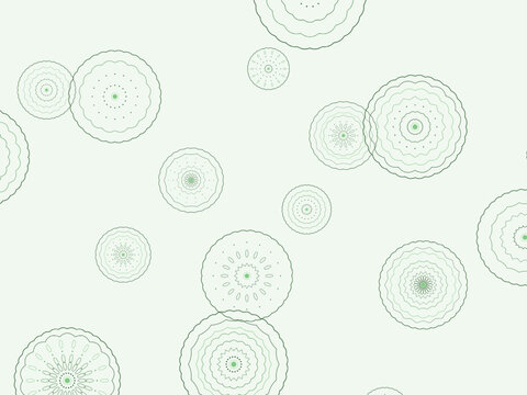 Delicate Lace Openwork Ornament Vector Pattern