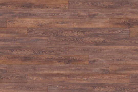 seamless 3D render texture background of premium dark walnut wood parquet flooring with horizontal parallel planks.