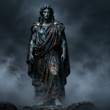 Keuthonymos, a chthonic being from Greek mythology