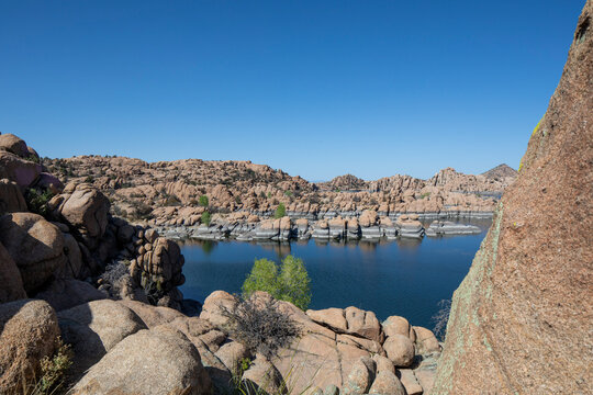 Watson Lake and the Granite Dells in Prescott Arizona