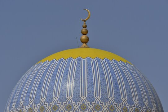Dome of the Great Mosque of Taqah, Dhofar Region, Orient, Oman