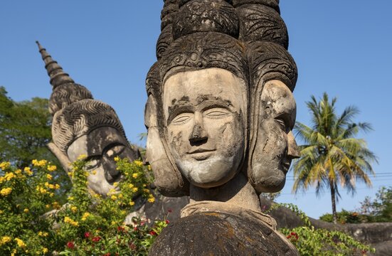 Xieng Khuan Buddha Park, Vientiane, Laos