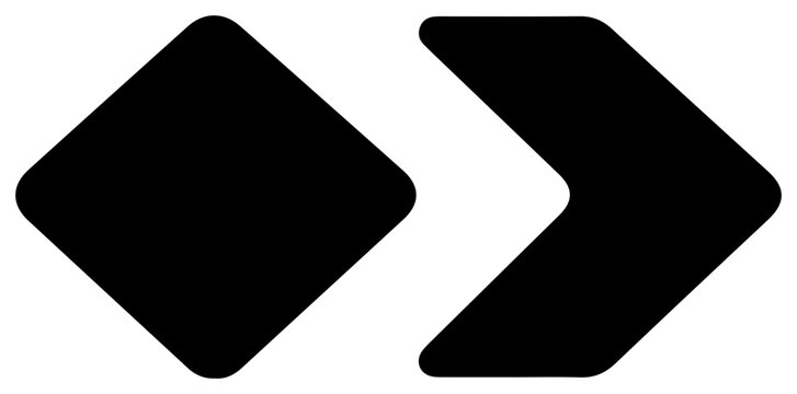 Solid black filled icon of data transfer arrows in bidirectional motion on white background for technology and communication concepts