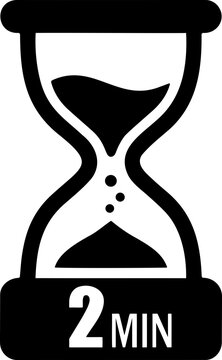 Two Minute Countdown Timer Icon