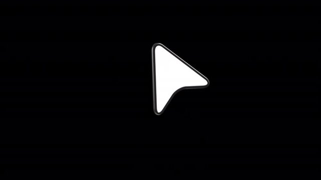 3D Pointer Click Animation