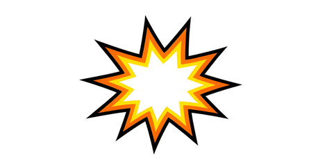 action, comicburst, explosion, burst, comicstyle, starburst, impact, boom, popart, speechbubble, dynamic, cartoon, effect, symbol, vector, illustration, isolated © zpixel