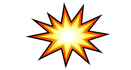 speechbubble, comicburst, explosion, burst, comicstyle, starburst, impact, boom, popart, action, dynamic, cartoon, effect, symbol, vector, illustration, isolated © zpixel