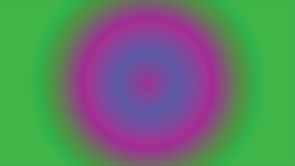 Obraz premium Gradient background presents a deep purple center that blends seamlessly into a surrounding field of bright green, providing a versatile and bold backdrop for modern digital content and visual art.