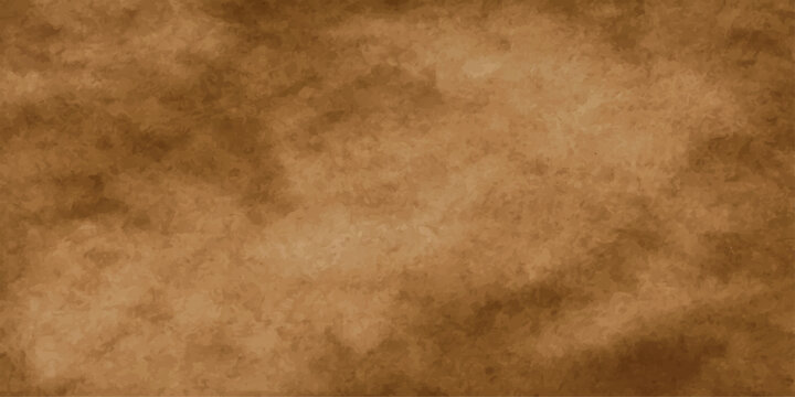 Old vintage brown leather texture background with a rough grunge parchment pattern design