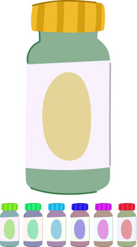 prescription antibiotic pills cartoon. healthcare penicillin, amoxicillin tetracycline, erythromycin ciprofloxacin prescription antibiotic pills sign vector
