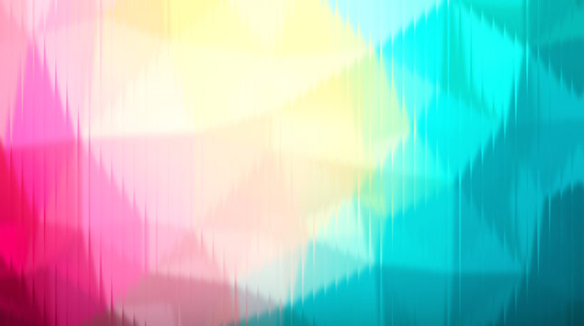 Abstract geometric pattern background with colorful triangles for design and decoration