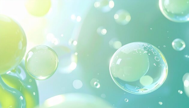 緑色の美容成分が角層を満たすハニカム構造イメージ、セラミドやCICAの浸透を表現した美容科学背景 ジェネレーティブAI
