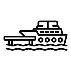 Obraz premium Passenger Terminal Icon