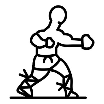 Boxing Clinch Icon