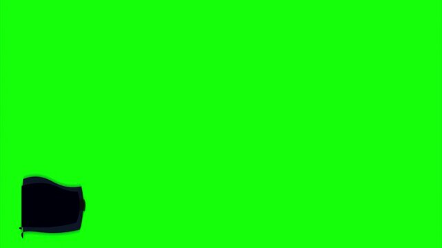 Paranormal unexplained phenomena headline dark textured digital graphic green screen chroma key broadcast overlay