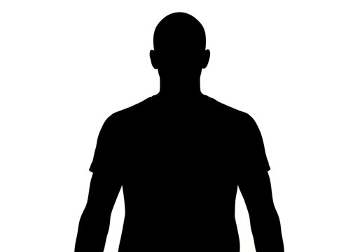 Silhouette of a man