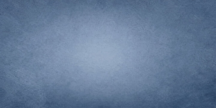 Blue grunge fabric texture background with vintage paper style wallpaper design and rough aged canvas surface