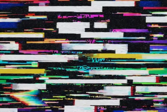A colorful abstract background illustrates a vibrant pattern of stacked magazine pages and art school book squares, creating a creative banner design for education and business
