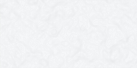 Topographic Contour Line Pattern Background With Abstract Elevation Map Style Lines And Seamless Design. © SAHELA