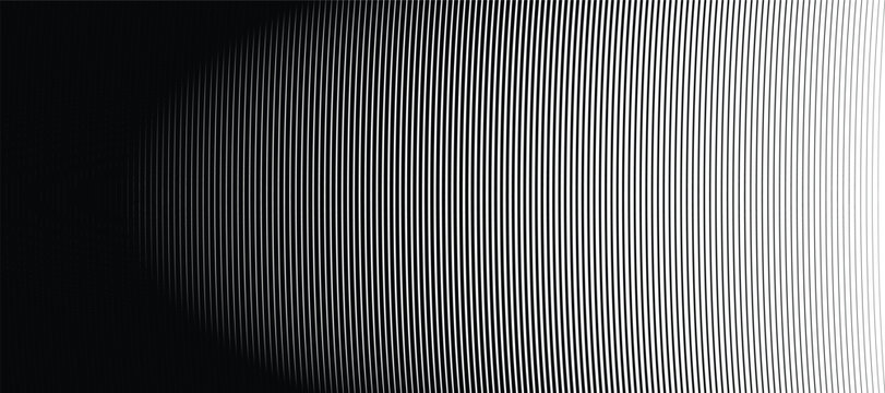 Dark gradient diagonal line curved pattern
